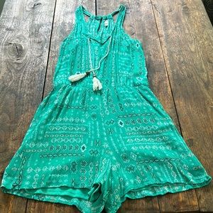 Xhilaration aztec print romper. Size M.